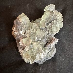 Green Fluorite with Beautiful Druzy All Around